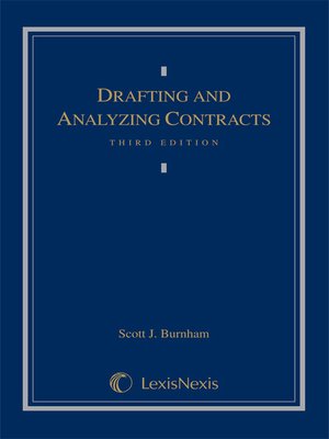 cover image of Drafting and Analyzing Contracts